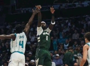 虎扑体育-包含浓眉哥在雄鹿比赛中绝杀，比分优势明显引发热议！的词条